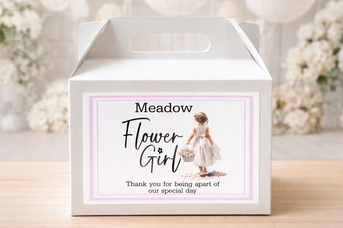 Will you be my flowergirl box