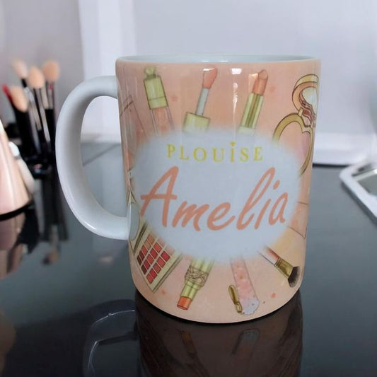 P.L Make up mug