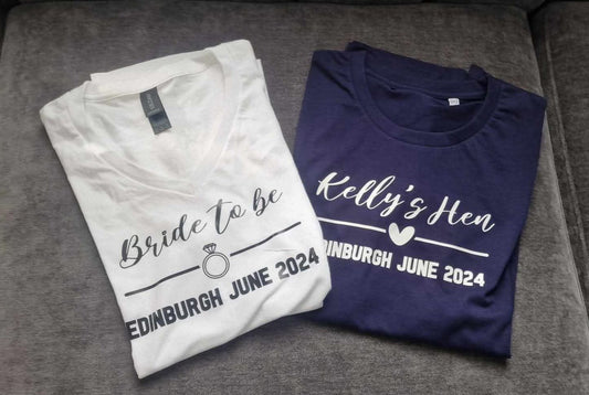 Ladies custom t-shirt