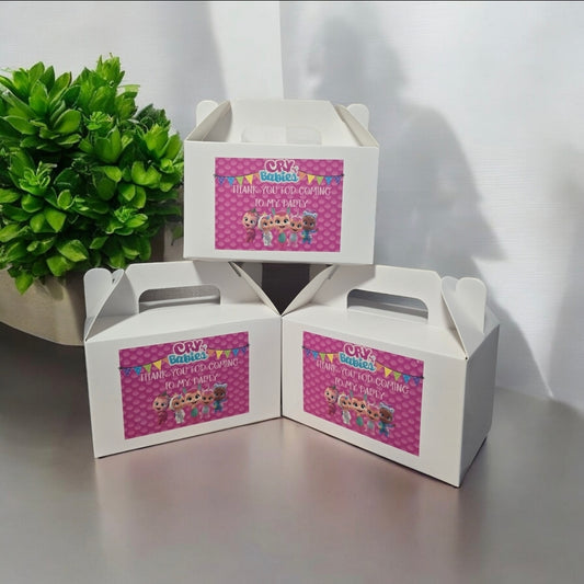 Custom party boxs